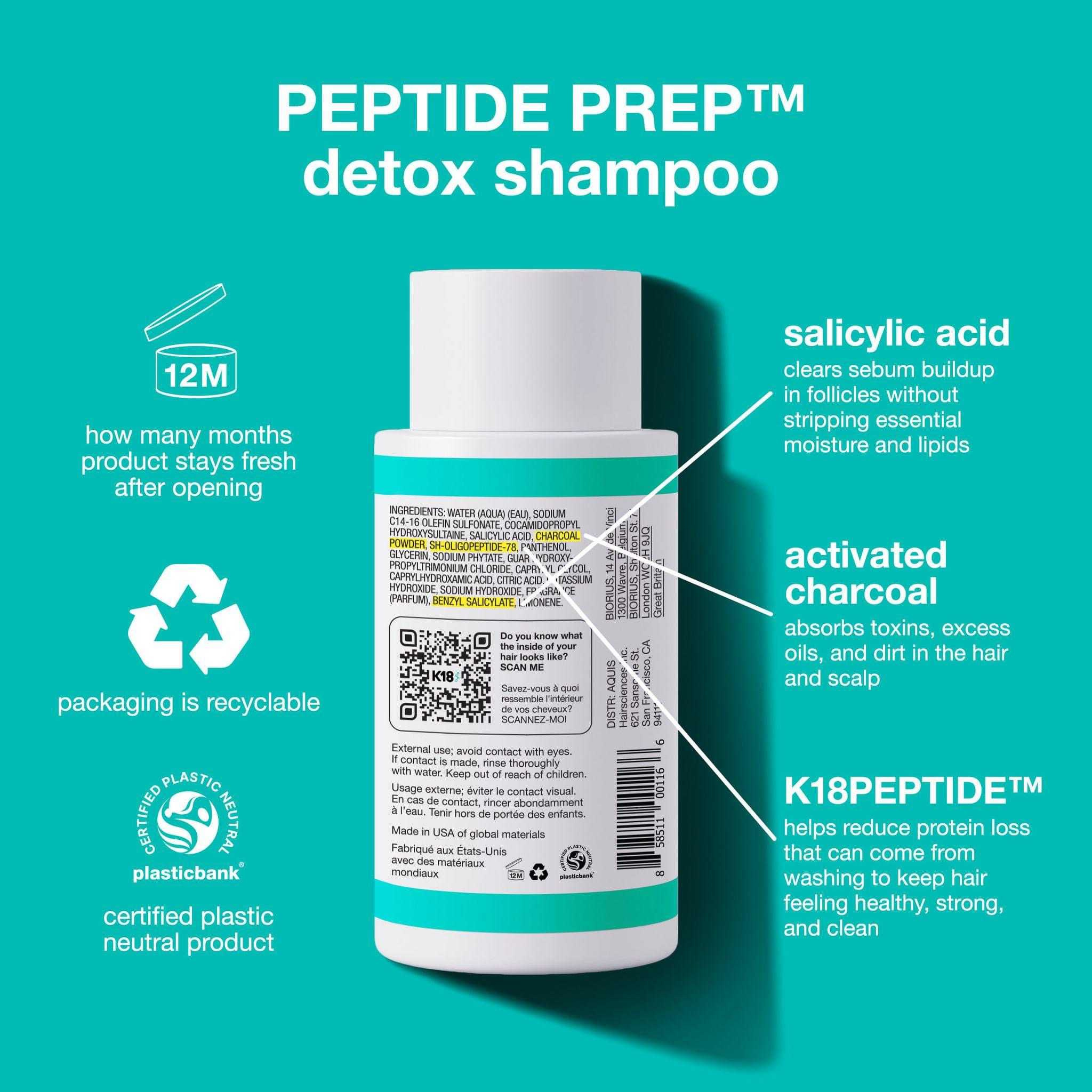 PEPTIDE PREP™ Clarifying Detox Shampoo